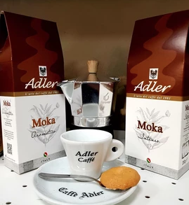 Caffè Adler per Moka, Intenso e Aromatico!